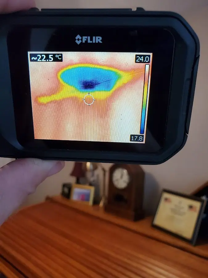 Thermal imaging inspection for water damage in Fort Mohave